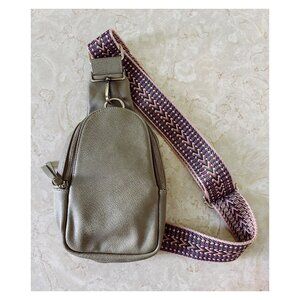 Urban Originals Liberty Vegan Sling Bag From Anthropologie Purple Greige